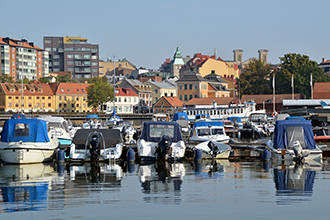 Karlskrona okazała się być bardzo ładnym miasteczkiem…